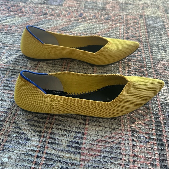 Yellow Rothy’s Flats - Picture 5 of 8